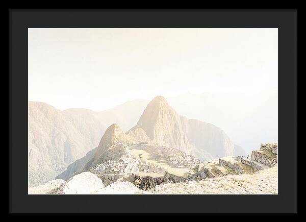 Machu Picchu At Sunrise