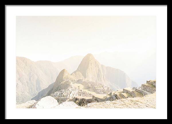 Machu Picchu At Sunrise