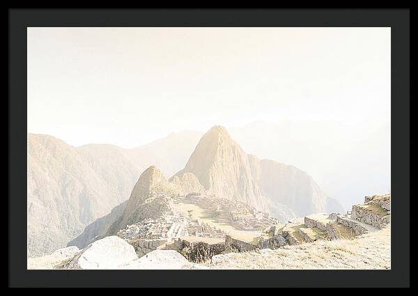 Machu Picchu At Sunrise