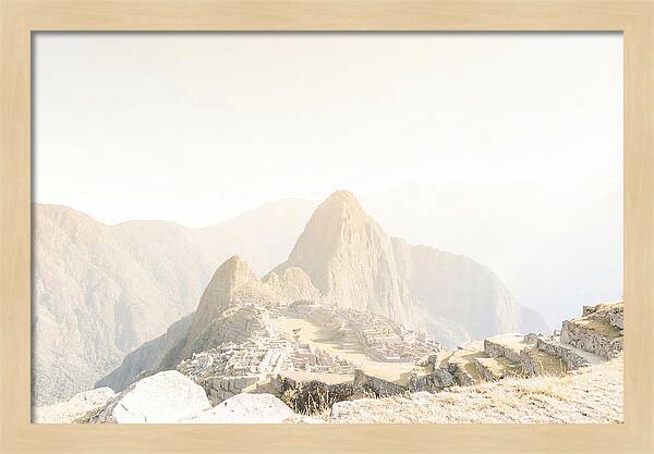 Machu Picchu At Sunrise
