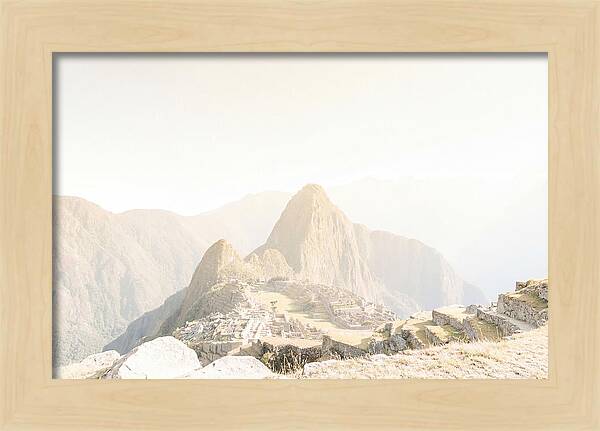 Machu Picchu At Sunrise