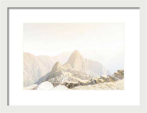 Machu Picchu At Sunrise