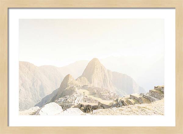 Machu Picchu At Sunrise