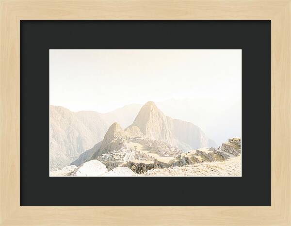 Machu Picchu At Sunrise