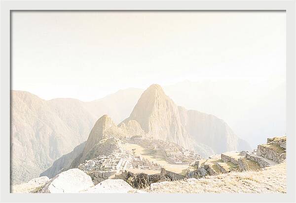 Machu Picchu At Sunrise