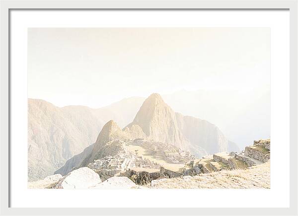 Machu Picchu At Sunrise