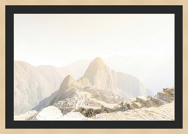 Machu Picchu At Sunrise