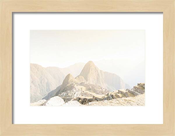 Machu Picchu At Sunrise