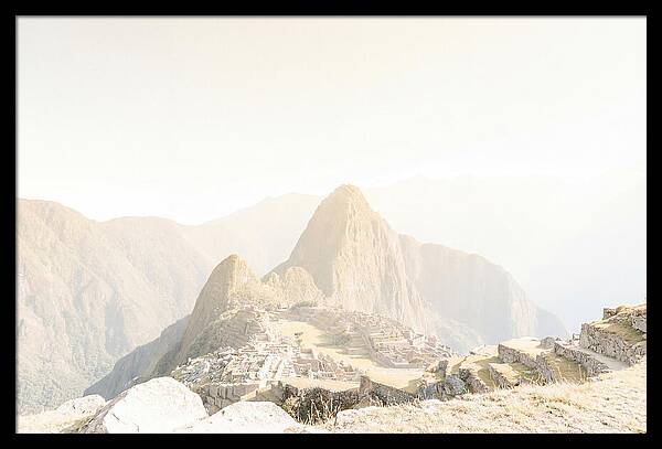 Machu Picchu At Sunrise