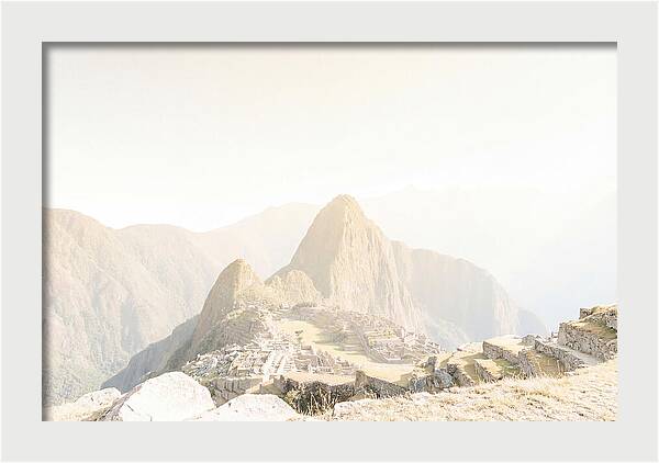 Machu Picchu At Sunrise
