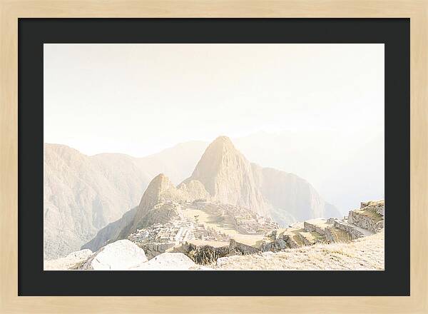 Machu Picchu At Sunrise