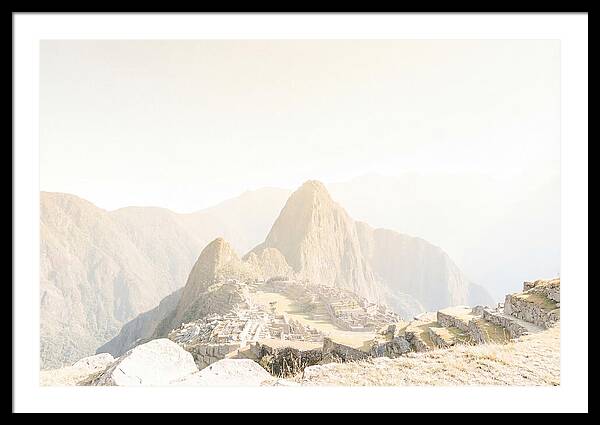 Machu Picchu At Sunrise