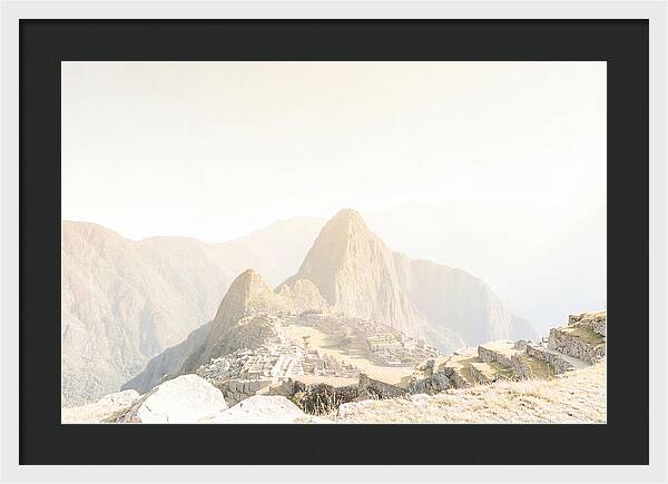 Machu Picchu At Sunrise