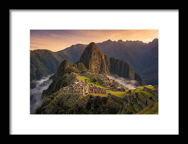 Machu Picchu Awakened By Dawn