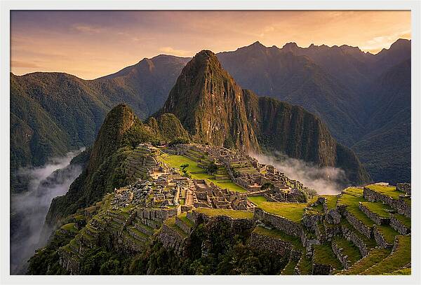 Machu Picchu Awakened By Dawn