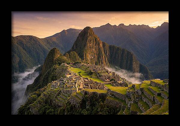 Machu Picchu Awakened By Dawn