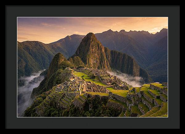 Machu Picchu Awakened By Dawn