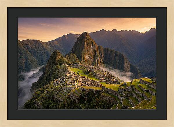 Machu Picchu Awakened By Dawn