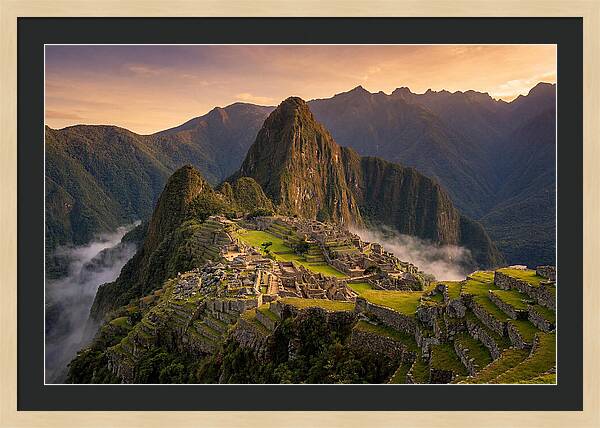 Machu Picchu Awakened By Dawn