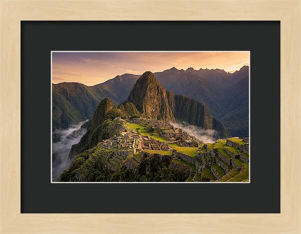 Machu Picchu Awakened By Dawn