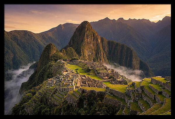 Machu Picchu Awakened By Dawn