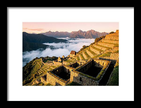 Machu Picchu Awash In Dawn Light