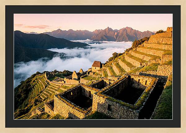 Machu Picchu Awash In Dawn Light