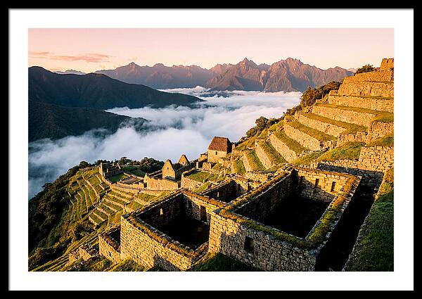Machu Picchu Awash In Dawn Light