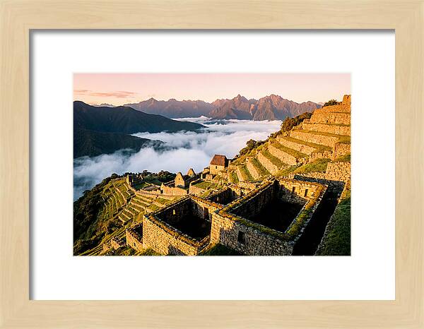 Machu Picchu Awash In Dawn Light