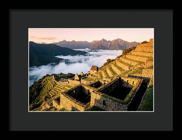 Machu Picchu Awash In Dawn Light