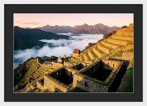 Machu Picchu Awash In Dawn Light