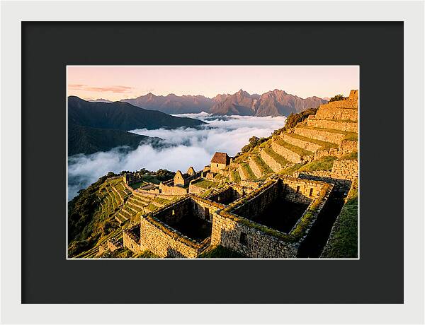 Machu Picchu Awash In Dawn Light