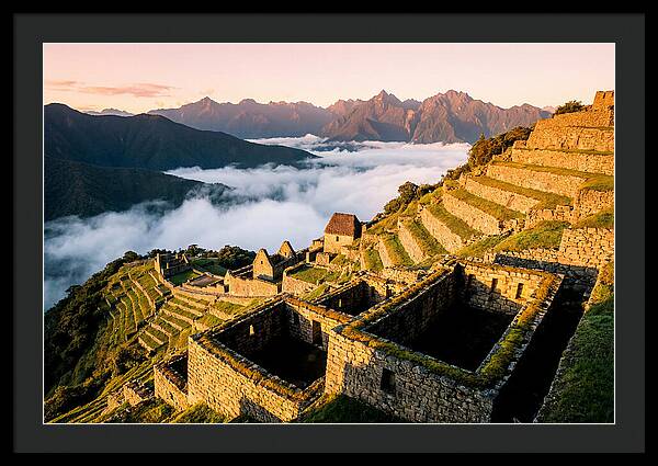 Machu Picchu Awash In Dawn Light