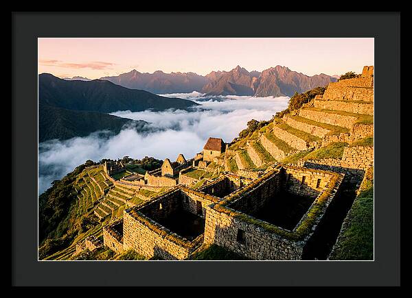 Machu Picchu Awash In Dawn Light