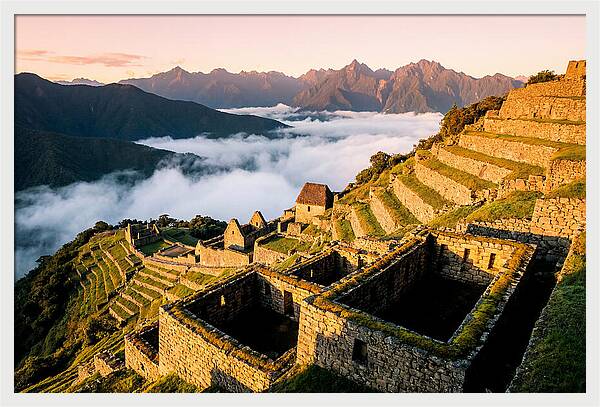 Machu Picchu Awash In Dawn Light