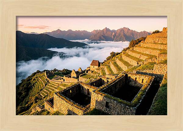 Machu Picchu Awash In Dawn Light