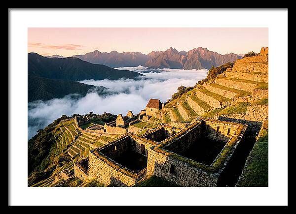 Machu Picchu Awash In Dawn Light