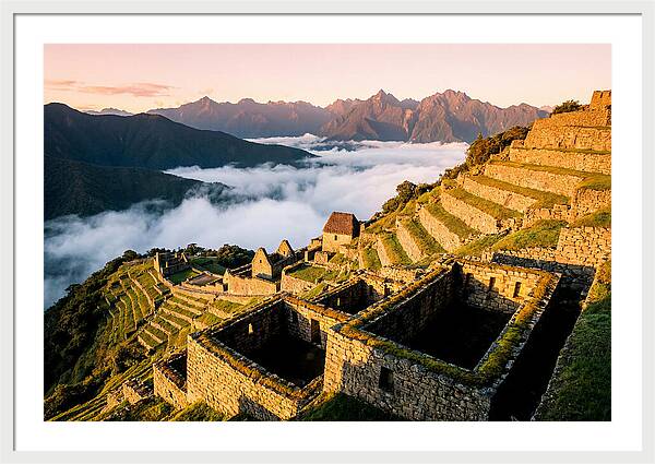Machu Picchu Awash In Dawn Light
