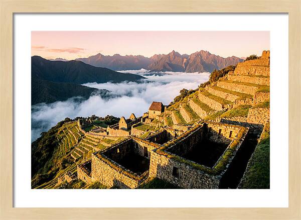Machu Picchu Awash In Dawn Light