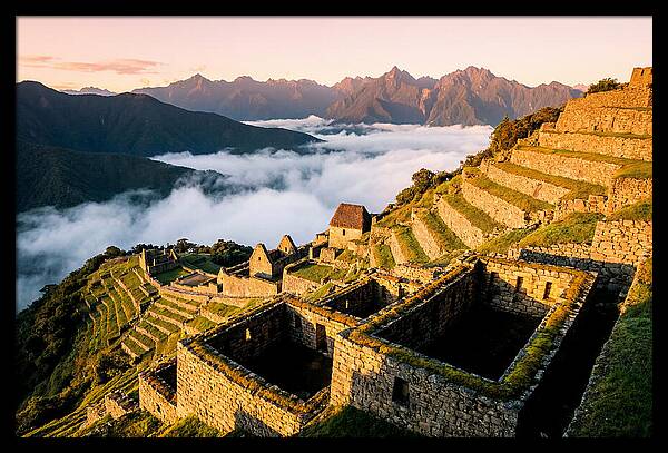 Machu Picchu Awash In Dawn Light