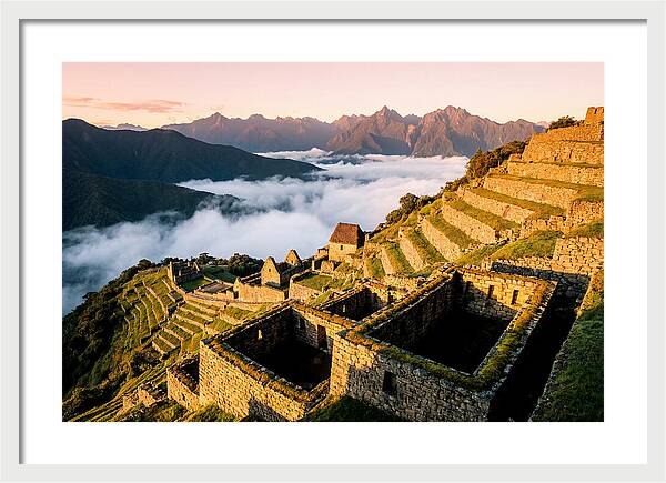 Machu Picchu Awash In Dawn Light