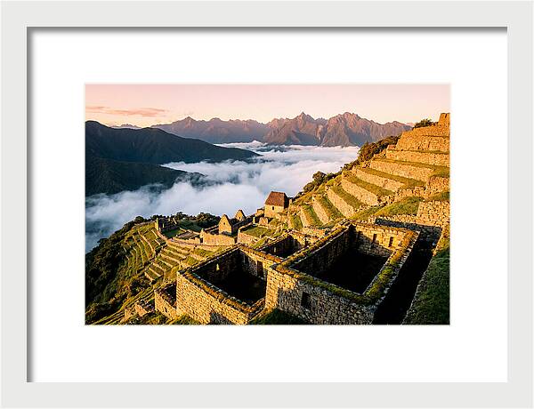 Machu Picchu Awash In Dawn Light