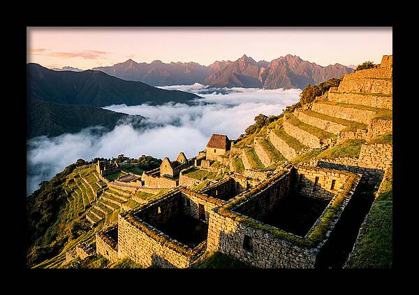 Machu Picchu Awash In Dawn Light