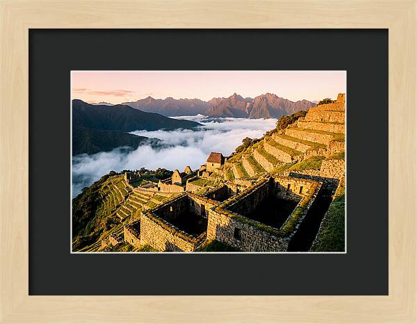 Machu Picchu Awash In Dawn Light