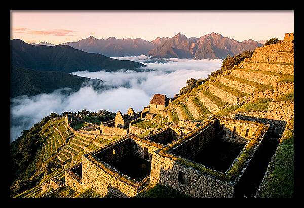 Machu Picchu Awash In Dawn Light