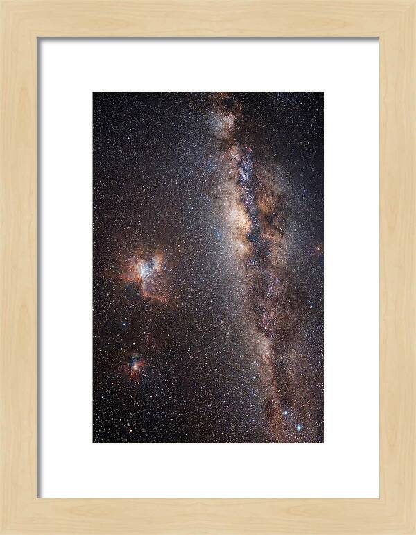 Magellanic Clouds Overhead
