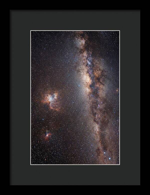 Magellanic Clouds Overhead