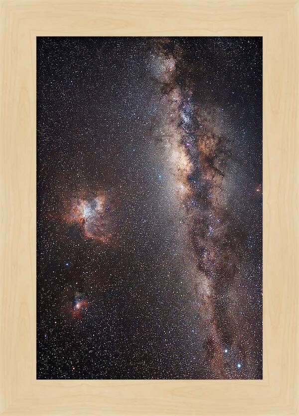Magellanic Clouds Overhead