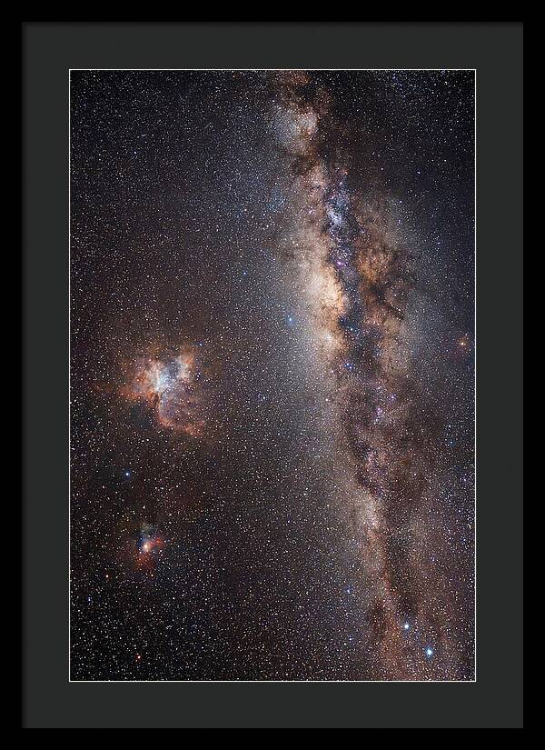 Magellanic Clouds Overhead