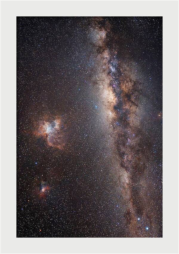 Magellanic Clouds Overhead
